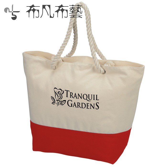 红色广告手提袋
